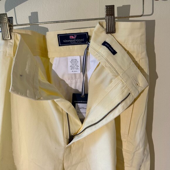 Vineyard Vines Mens Yellow 9" Club Shorts, size 38 waist - Picture 4 of 5